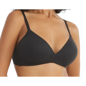 Wacoal 852189 How Perfect Wire Free T-shirt bra black size 36DD 36E